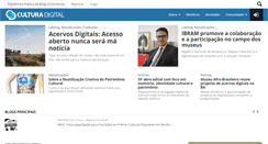 Desktop Screenshot of culturadigital.br